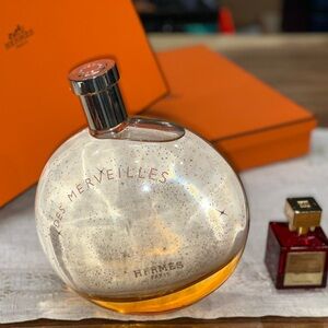 HERMES EAU DES MERVEILLES GIANT “FACTICE” PERFUME BOTTLE ULTRA RARE COLLECTABLE